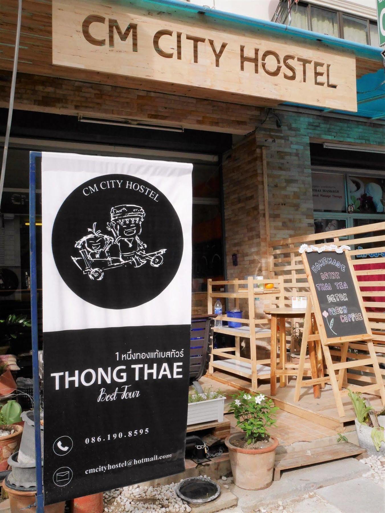 Cm City Hostel Chiang Mai Exterior photo